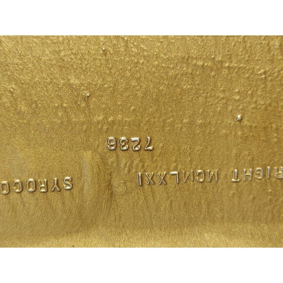 30" Vintage ©1971 Syroco Inc Bluegrass Music Mandolin Wall Decor Mold #7236 - Picture 3 of 8